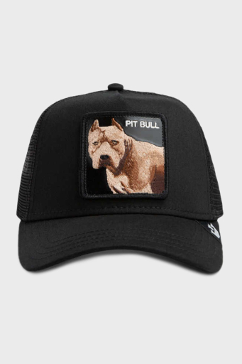 Goorin Bros The Dog Pitbull Animal Figürlü File Detaylı Unisex Şapka 1011676 SİYAH - 6