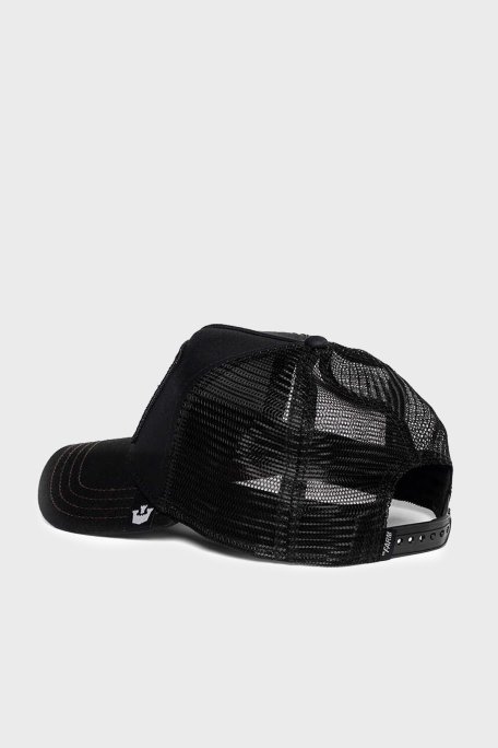 Goorin Bros 101-0528 The Fox Pamuklu File Detaylı Animal Desenli Unisex Şapka 1010528 SİYAH - 3