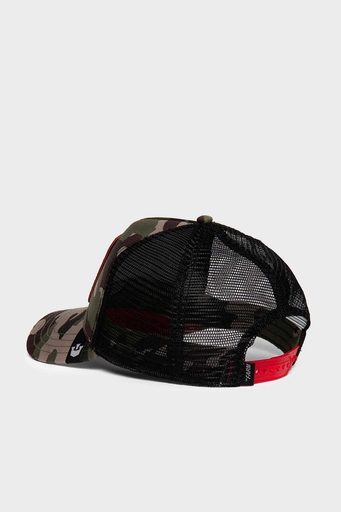 Goorin Bros The Freedom Eagle Pamuklu File Detaylı Animal Desenli Unisex Şapka 1010384 KAMUFLAJ - 4