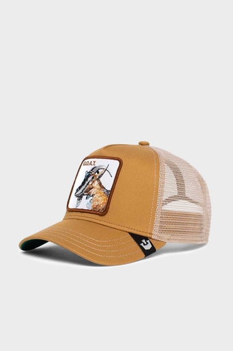 Goorin Bros The Goat Pamuklu File Detaylı Animal Desenli Unisex Şapka 1010385 CAMEL - 3