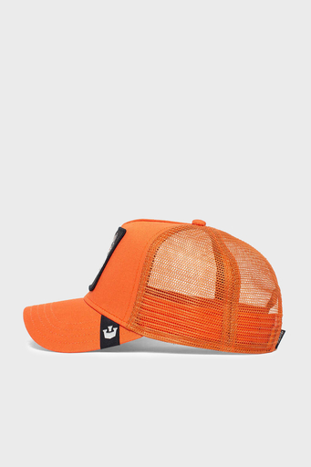 Goorin Bros The Lone Wolf Pamuklu File Detaylı Animal Desenli Unisex Şapka 1010389 TURUNCU - 3