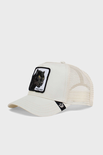 Goorin Bros The Panther Pamuklu File Detaylı Animal Desenli Unisex Şapka 1010381 BEYAZ - 2