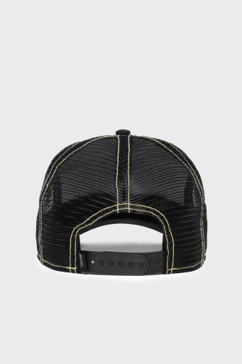 Goorin Bros The Queen Bee Pamuklu File Detaylı Animal Desenli Unisex Şapka 1010391 SİYAH - 4