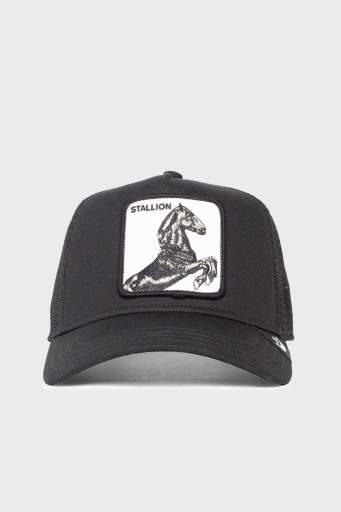 Goorin Bros 101-0393 The Stallion Pamuklu File Detaylı Animal Desenli Unisex Şapka 1010393 SİYAH - 6