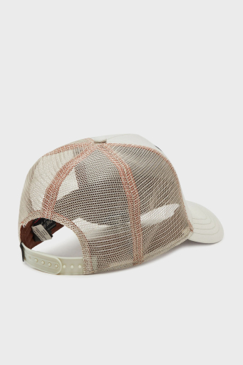 Goorin Bros The Warrior Pamuklu Animal Figürlü Unisex Şapka 1011754 KREM - 2