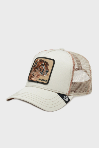 Goorin Bros The Warrior Pamuklu Animal Figürlü Unisex Şapka 1011754 KREM - 4