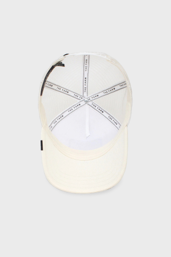 Goorin Bros 101-0392 The White Tiger Pamuklu Animal Desenli Unisex Şapka 1010392 BEYAZ - 5