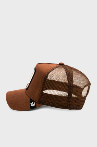 Goorin Bros The Wildcat Tiger Animal Figürlü File Detaylı Unisex Şapka 1011757 KAHVE - 4