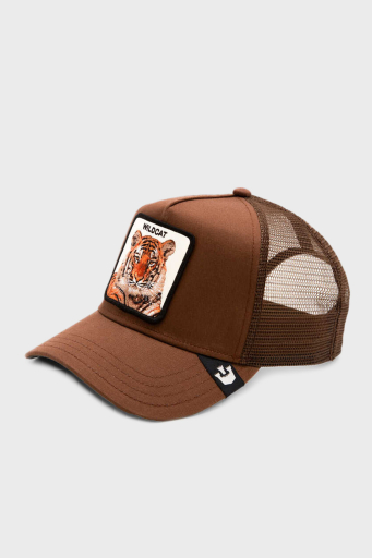 Goorin Bros The Wildcat Tiger Animal Figürlü File Detaylı Unisex Şapka 1011757 KAHVE - 8
