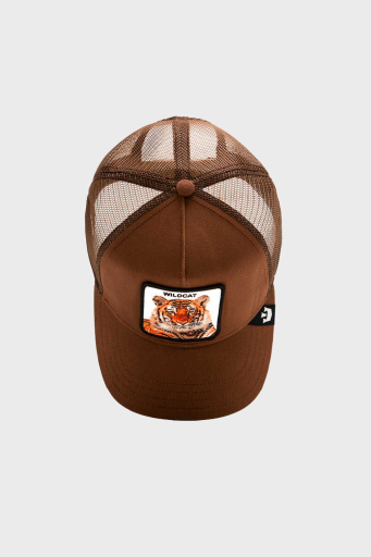 Goorin Bros The Wildcat Tiger Animal Figürlü File Detaylı Unisex Şapka 1011757 KAHVE - 9