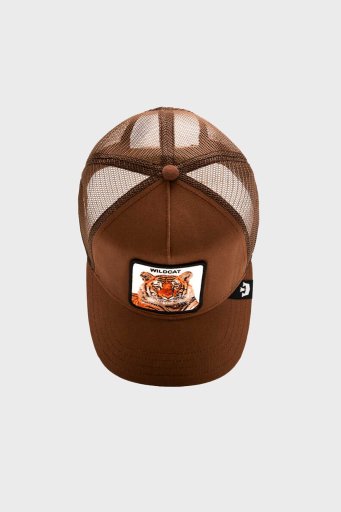 Goorin Bros The Wildcat Tiger Animal Figürlü File Detaylı Unisex Şapka 1011757 KAHVE - 9