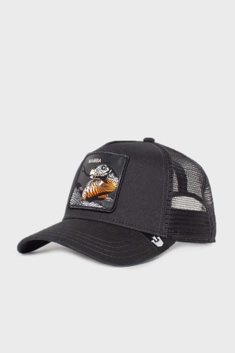 Goorin Bross Mamba File Detaylı Animal Figürlü Unisex Şapka 1011024 SİYAH - 2