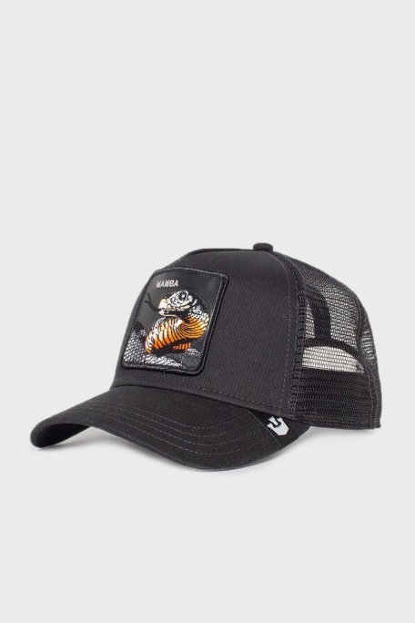 Goorin Bross Mamba File Detaylı Animal Figürlü Unisex Şapka 1011024 SİYAH - 2