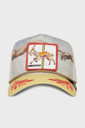 Goorin Bross 101-0310 Maximum File Detaylı Animal Figürlü Unisex Şapka 1010310 BEJ - 1
