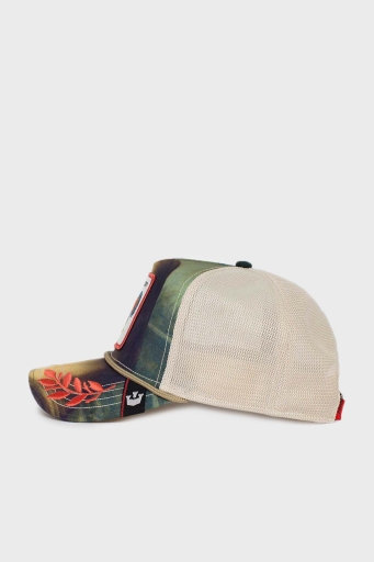 Goorin Bross Sicut Mentula File Detaylı Animal Desenli Unisex Şapka 1010308 BEJ - 3