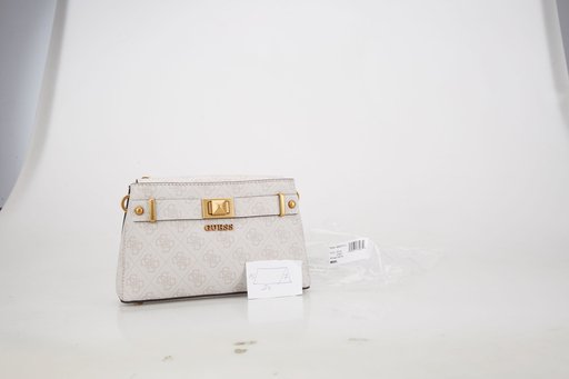 Guess Aieta Ayarlanabilir Omuz Askılı Bayan Çanta HWSB8781130 DVL EKRU - 5