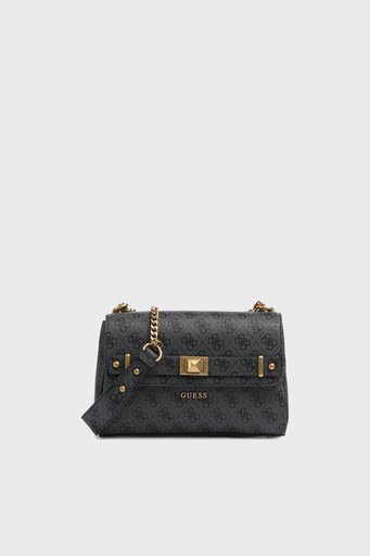 Guess Aieta Logolu Çapraz Askılı Bayan Çanta HWSB8781210 CLO ANTRASİT - 1