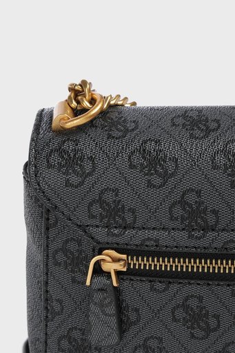 Guess Aieta Logolu Çapraz Askılı Bayan Çanta HWSB8781210 CLO ANTRASİT - 5