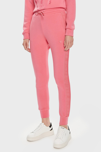 Guess Aliie Logolu Jogger Spor Bayan Pantolon V2YB18 K7UW2 G65P PEMBE - 1