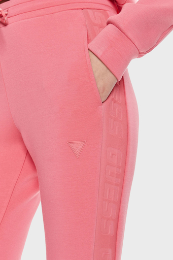 Guess Aliie Logolu Jogger Spor Bayan Pantolon V2YB18 K7UW2 G65P PEMBE - 4