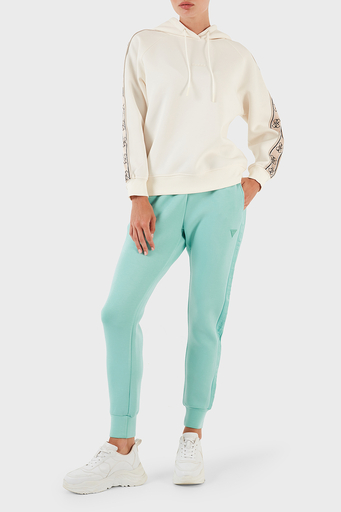 Guess Allie Belden Bağlamalı Cepli Spor Bayan Pantolon V2YB18K7UW2 G8H3 YEŞİL - 1