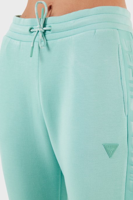 Guess Allie Belden Bağlamalı Cepli Spor Bayan Pantolon V2YB18K7UW2 G8H3 YEŞİL - 6