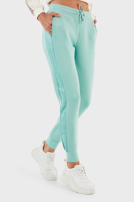 Guess Allie Belden Bağlamalı Cepli Spor Bayan Pantolon V2YB18K7UW2 G8H3 YEŞİL - 7
