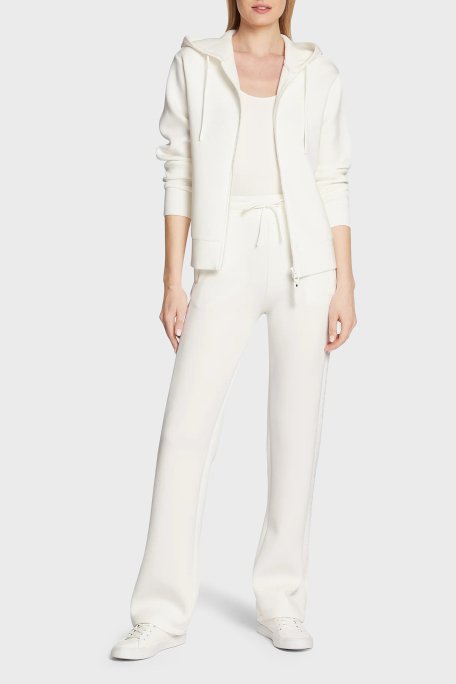 Guess Allie Regular Fit Kapüşonlu Arkası Üçgen Logolu V3RQ11K7UW2 Bayan Sweat V3RQ11 K7UW2 G6K5 EKRU - 2