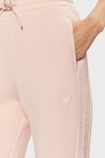 Guess Allie Regular Fit Normal Bel Ribanalı Paça Jogger V2YB18K7UW2 Bayan Pantolon V2YB18 K7UW2 G6O1 PUDRA - 4