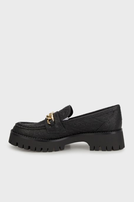Guess Almosty Kalın Tabanlı Mokasen FLTALMFAL14 Bayan Ayakkabı FLTALM FAL14 BLACK SİYAH - 2