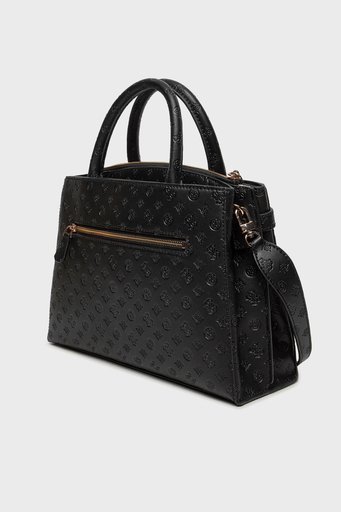 Guess Arlena Logolu Ayarlanabilir Askılı HWPG9336060 Bayan Çanta HWPG93 36060 BLO SİYAH - 4