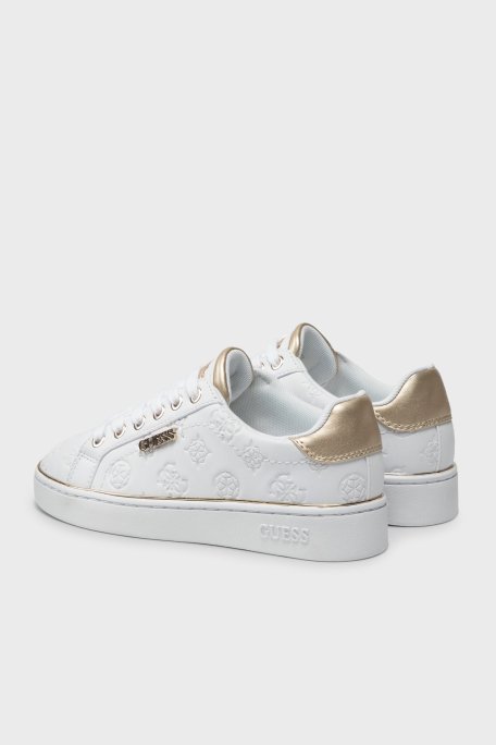 Guess Beckie Sneaker Bayan Ayakkabı FL5BEKFAL12 WHITE BEYAZ - 4