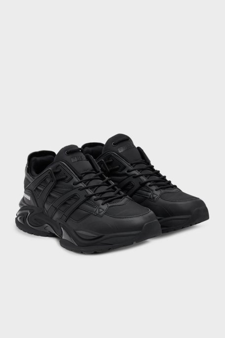 Guess Belluno Logolu Sneaker FMFBELELE12 Erkek Ayakkabı FMFBEL ELE12 BLACK SİYAH - 2