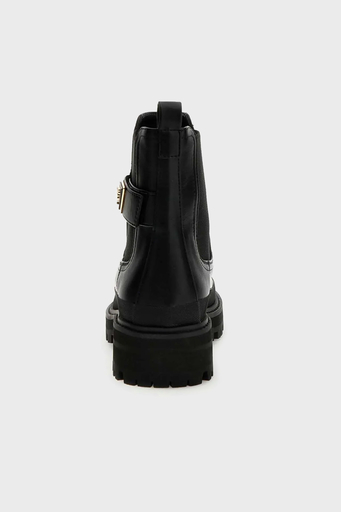 Guess Bensly Logolu Tırtıklı Taban FLFBENELE10 Bayan Bot FLFBEN ELE10 BLACK SİYAH - 4