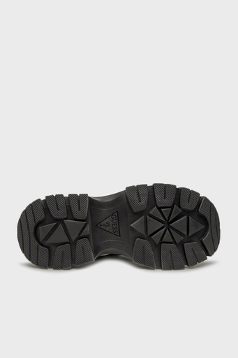 Guess Braydın Kalın Taban Sneaker Bayan Ayakkabı FL8BYD SMF12 BLKBR SİYAH-KAHVE - 4