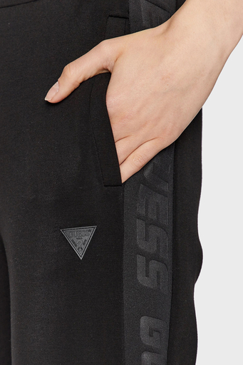 Guess Brenda Regular Fit Scuba Jogger Bayan Pantolon V3RB21K7UW2 JBLK SİYAH - 4