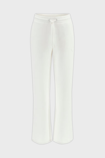 Guess Brenda Regular Fit Yüksek Bel Bol Paça Logolu V3RB21K7UW2 Bayan Pantolon V3RB21 K7UW2 G6K5 BEYAZ - 5