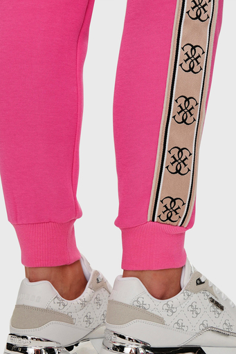 Guess Britney Pamuklu Jogger Spor Bayan Pantolon V2YB15 KB3P2 G65E FUŞYA - 5