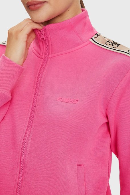 Guess Britney Pamuklu Regular Fit Bayan Sweat V2YQ16 KB3P2 G65E FUŞYA - 2