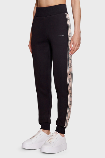 Guess Britney Pamuklu Regular Fit Cepli Jogger Bayan Pantolon V2YB15KB3P2 JBLK SİYAH - 1