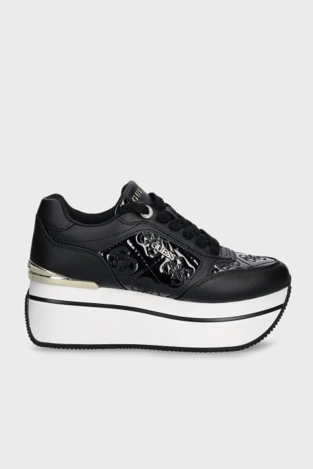 Guess Camrio9 4G Logolu Platform Sneaker FLTCM9FAL12BLACK Bayan Ayakkabı FLTCM9 FAL12 BLACK SİYAH - 1