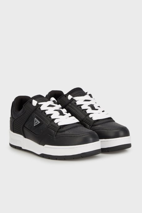 Guess Clelia Logolu Sneaker FLFCLEELE12 Bayan Ayakkabı FLFCLE ELE12 BLACK SİYAH - 2