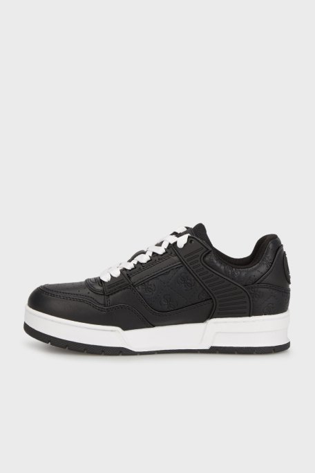 Guess Clelia Logolu Sneaker FLFCLEELE12 Bayan Ayakkabı FLFCLE ELE12 BLACK SİYAH - 3