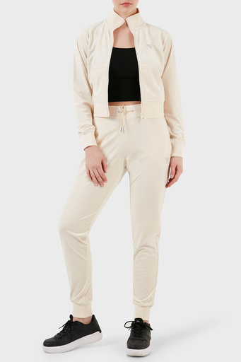 Guess Couture Relaxed Fit Kadife Jogger Bayan Pantolon V3BB27KBXI2 G1F7 EKRU - 1