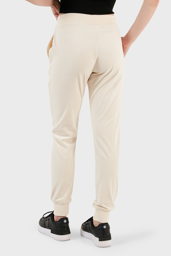Guess Couture Relaxed Fit Kadife Jogger Bayan Pantolon V3BB27KBXI2 G1F7 EKRU - 4