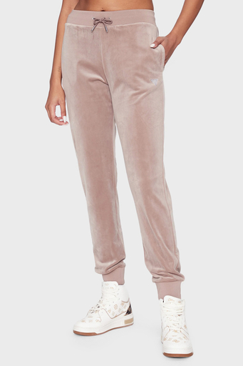 Guess Couture Relaxed Fit Kadife Jogger Bayan Pantolon V3BB27KBXI2 G1FT PUDRA - 2