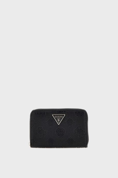 Guess Cresidia Logo Baskılı Fermuarlı SWPG9349140 Bayan Cüzdan SWPG93 49140 BLA SİYAH - 1