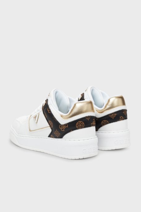 Guess Delove 4G Logolu Sneaker FLTDELFAL12 Bayan Ayakkabı FLTDEL FAL12 WHITE BEYAZ - 4