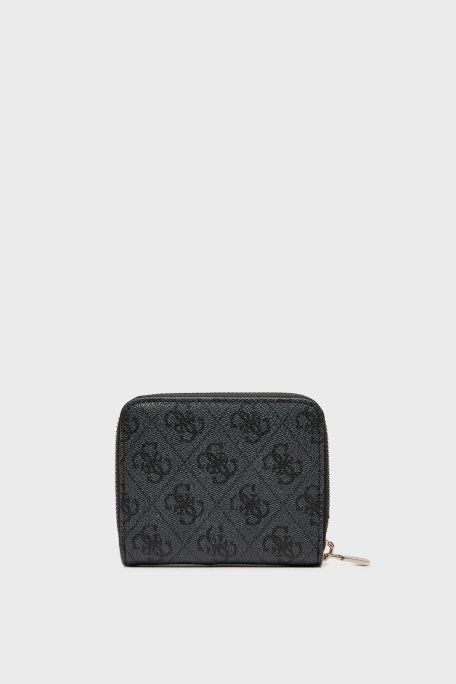 Guess Eco Erica Logo Basılı Fermuarlı SWSG9510137 Bayan Cüzdan SWSG95 10137 CLO ANTRASİT - 2