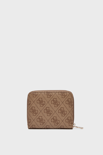 Guess Eco Erica Logo Basılı Fermuarlı SWSG9510137 Bayan Cüzdan SWSG95 10137 LTL KAHVE - 5